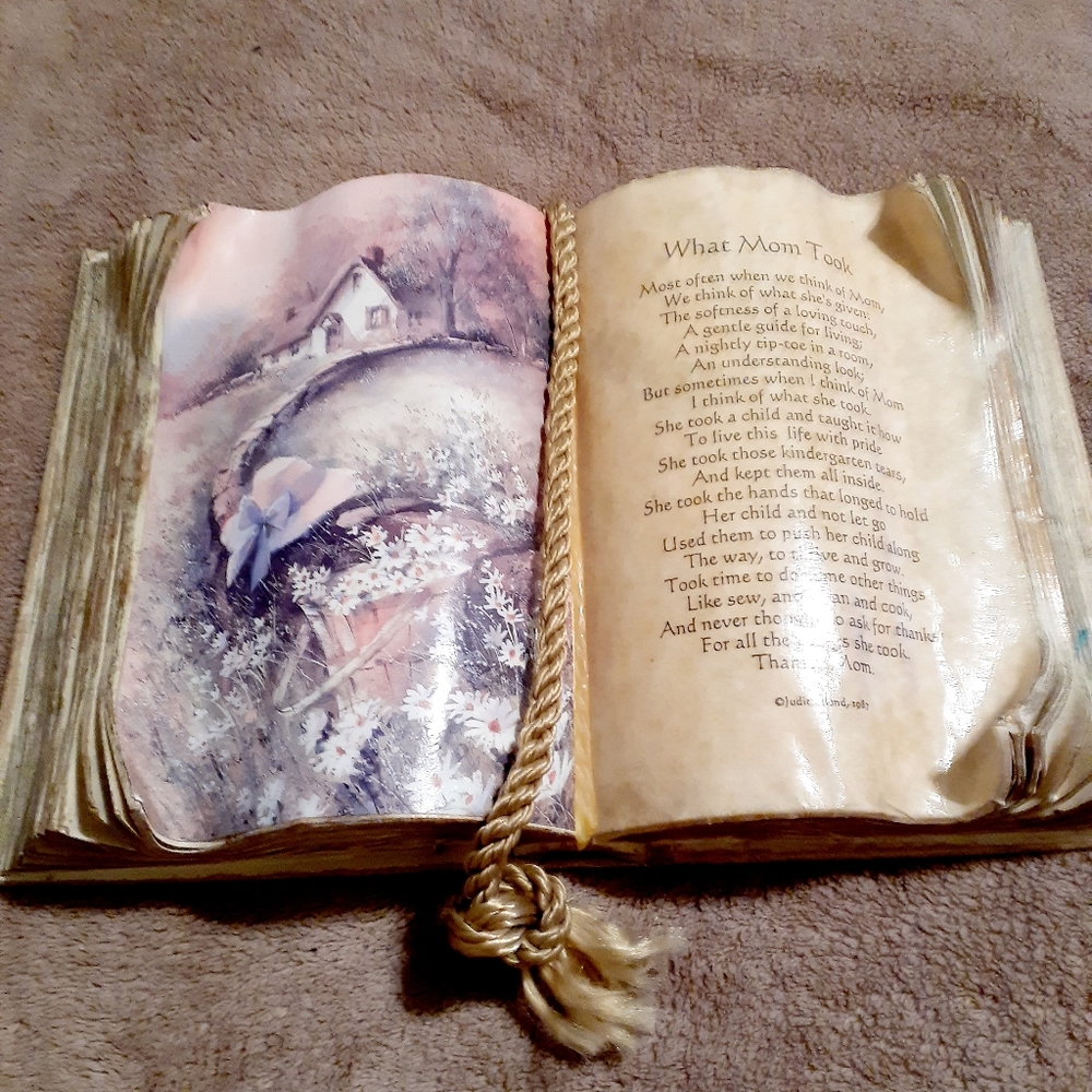 Judith bond poet Vtg musical  Mom book
